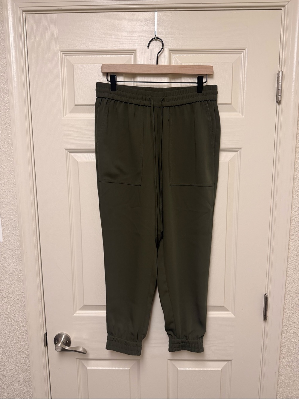 Ann Taylor Kids Olive Drawstring Jogger Pants